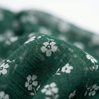 Grünes Chiffonkleid