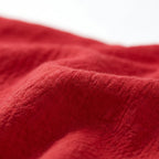Rotes Baumwollkleid