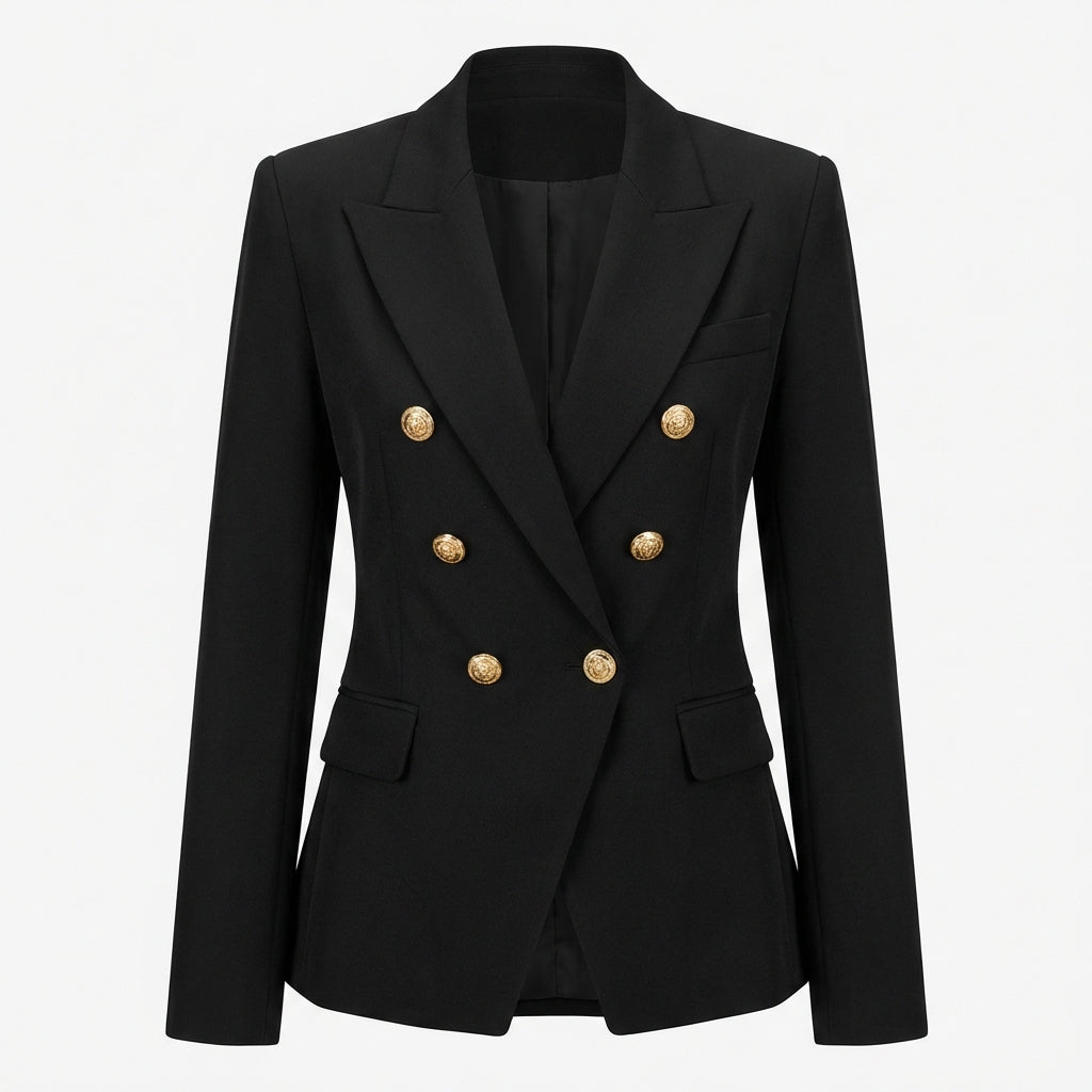 Schwarzer Blazer