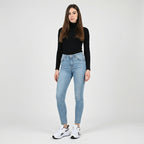 Weiße Mesh-Sneaker